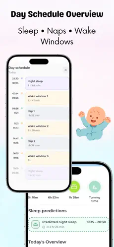 Sleep predictions screen