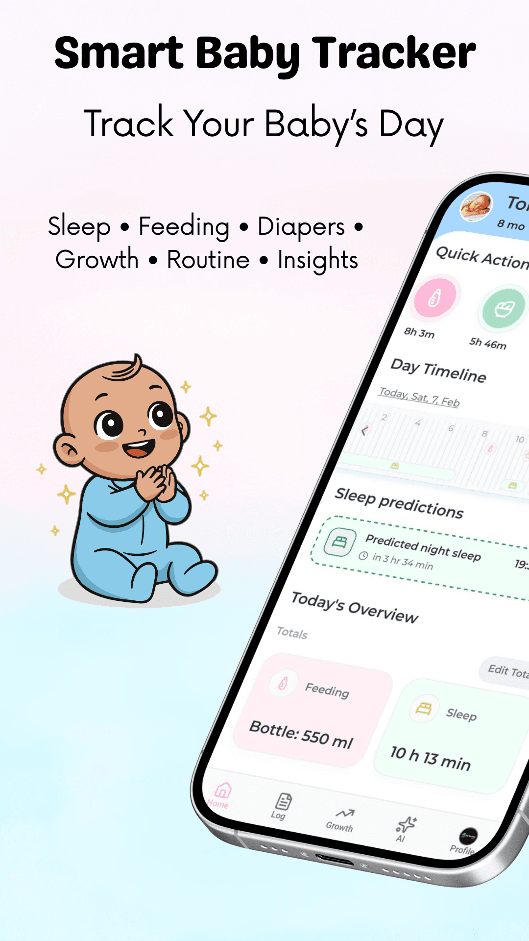 Baby Growth Tracker – AI screenshot 1
